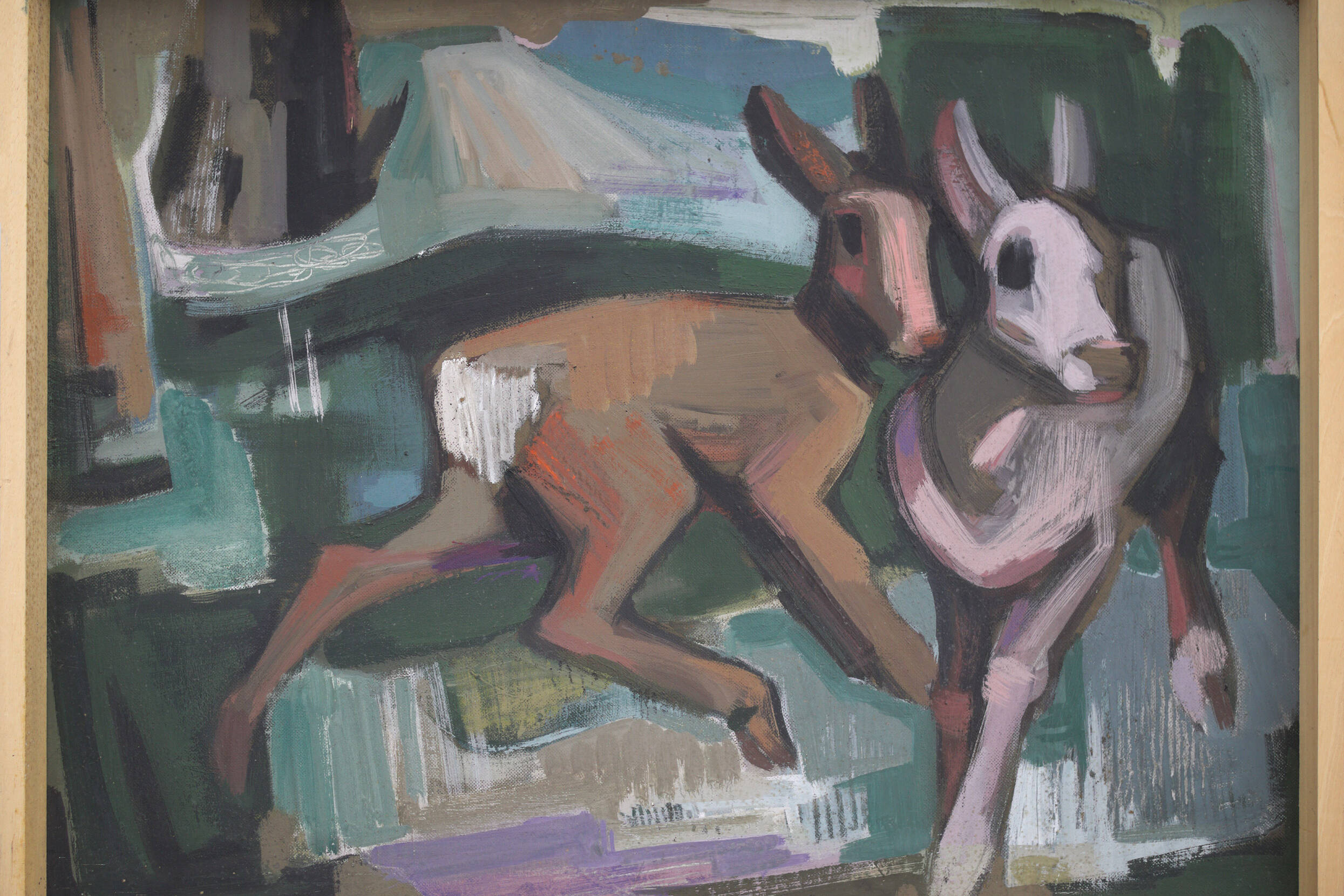 Zwei Rehe